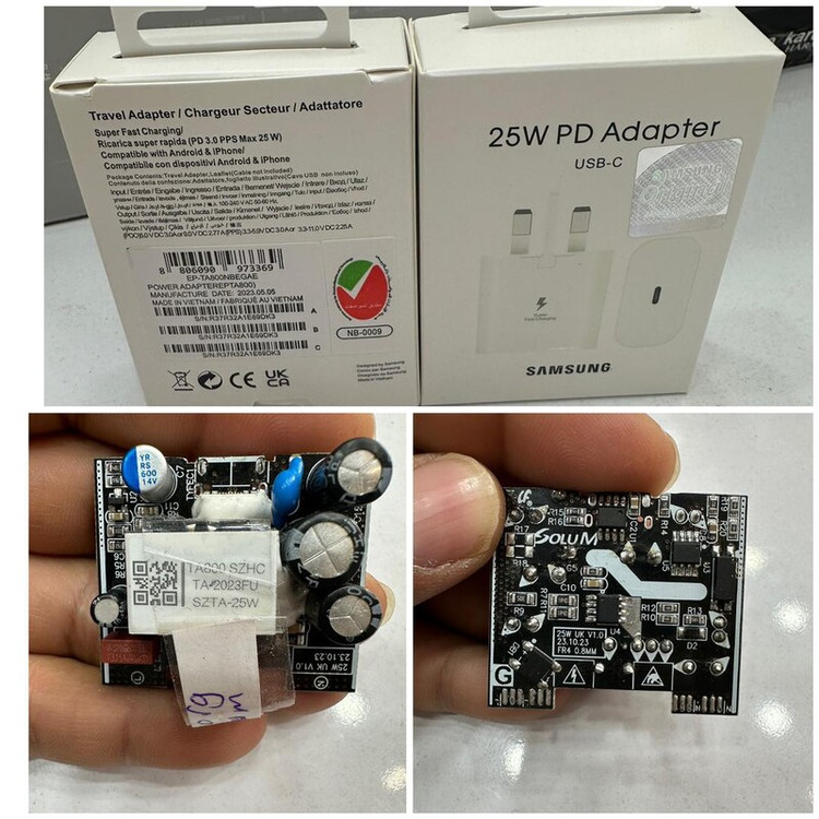 شارژر سامسونگ 25 وات (اصل)
