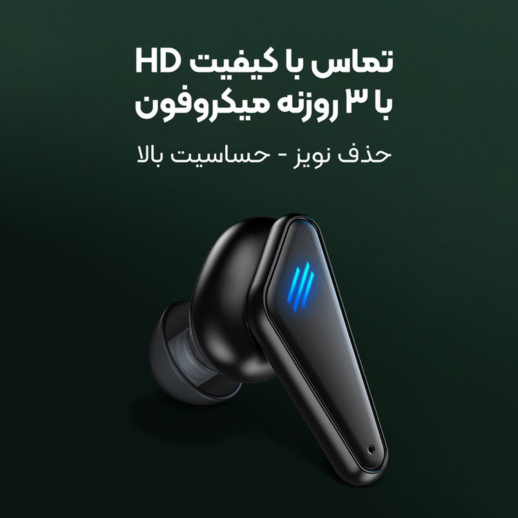 هدفون بی سیم مدل K77 TWS5 مشکی
