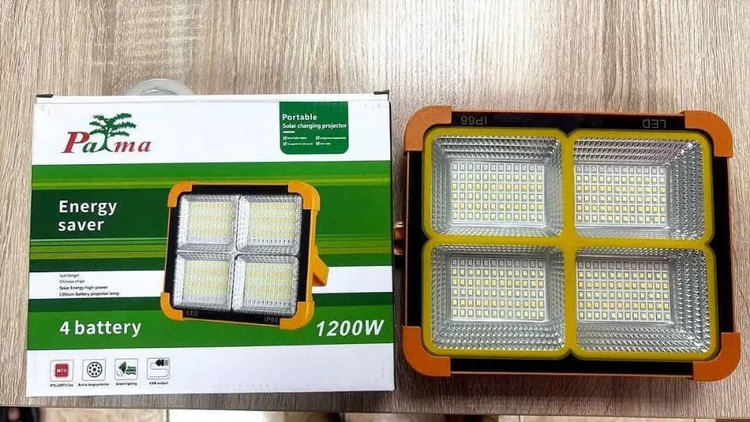پرژکتور 1200 وات اورجینال برند PAMA مگنتی 4 باطری