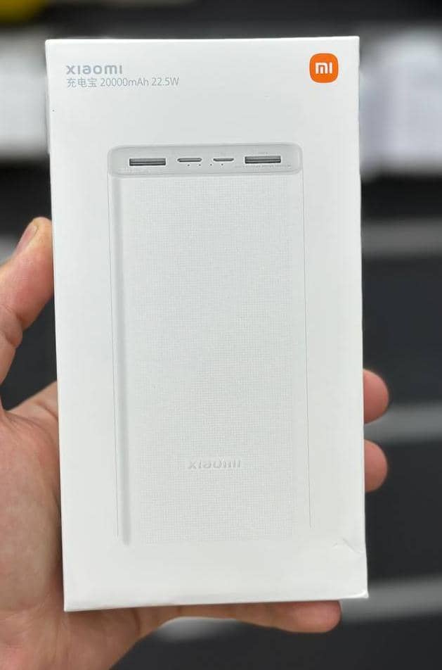 پاوربانک شیائومی 20000هزار فست شارژ 18وات مدلPB200LZMاصلی