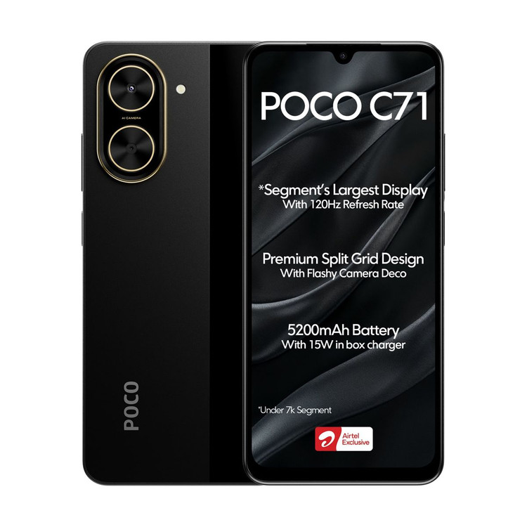 گوشی شیائومی Poco C71 | حافظه 128 رم 4 گیگابایت