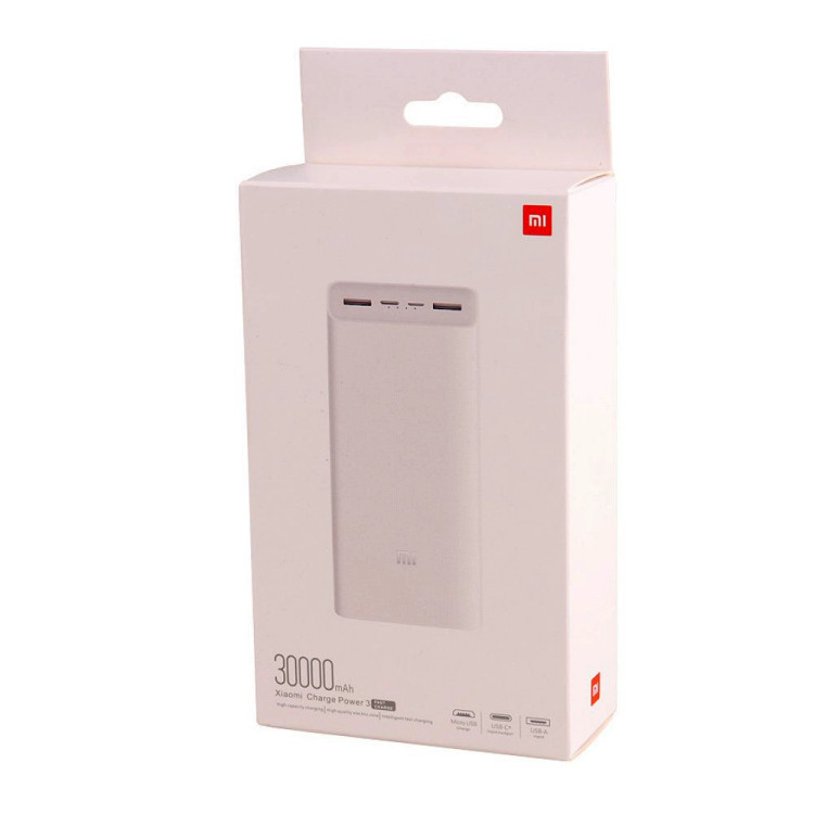 پاوربانک 30 هزار میلی آمپر شیائومی مدل Mi PB3018ZM