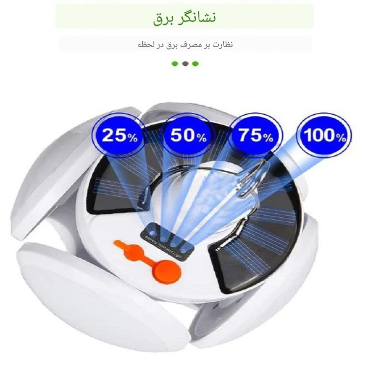 چراغ اضطراری خورشیدی مدل ۲۰۲۹