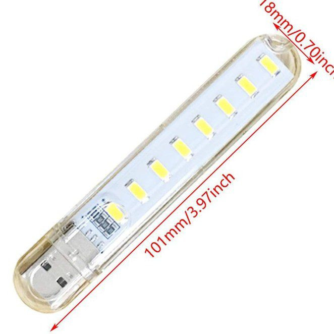 چراغ USB ۸ لامپ LED مدل اضطراری