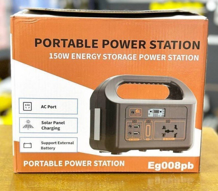 پاور استیشن EG-008PB ظرفیت ۱۰۰ هزار میلی آمپر و توان ۱۵۰ وات