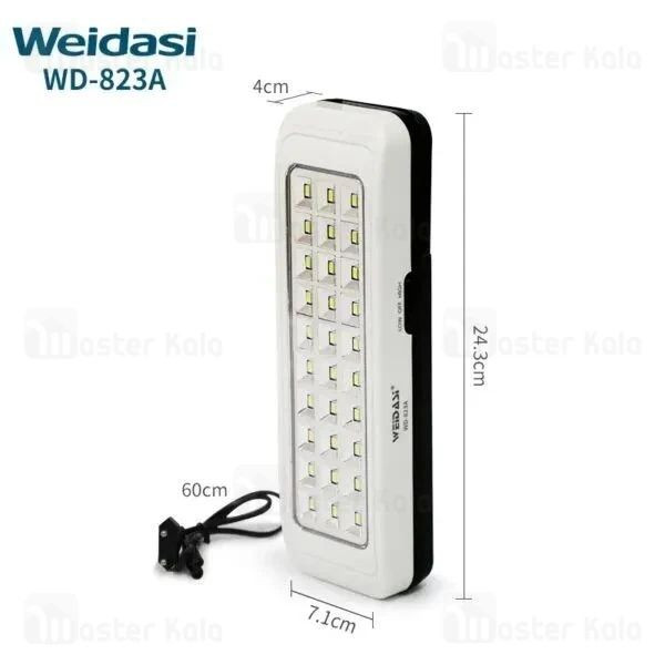 چراغ اضطراری ویداسی مدل WD-823A مهتابی