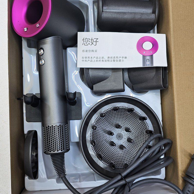 سشوار حرفه ای طرح دایسون مدل Leafless Hair Dryer پنج سر