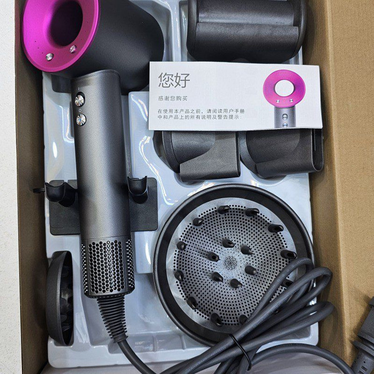 سشوار حرفه ای طرح دایسون مدل Leafless Hair Dryer پنج سر