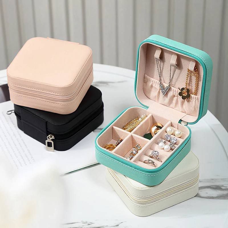 جعبه جواهرات چرمی مدل LD1006