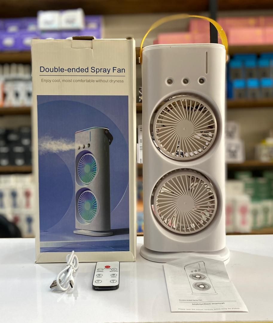 پنکه مه پاش دو طرفه شارژی مدل Double Ended Spray Fan